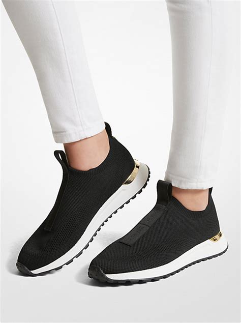 michael michael kors bodie slip-on sneaker|michael kors wedge sneakers.